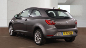 2015 SEAT Ibiza 1.4 Toca Sport Coupe Euro 5 3dr in Grey — image 3