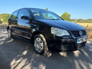 2008 Volkswagen Polo 1.2 E 3dr in Black — image 3