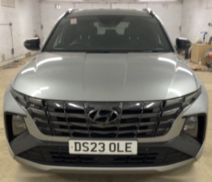 2023 Hyundai Tucson 1.6 T-Gdi 13.8kwh N Line SUV 5dr Petrol Plug-In Hybrid Auto 4WD Euro 6 (s/s) (265 Ps) in Silver — image 3