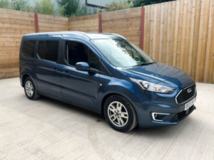 2021 Ford Grand Tourneo Connect 4 SEAT Auto Wheelchair Accessible Disabled Access Vehicle Wav in Blue — image 4