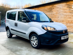 2019 Fiat Doblo 3 SEAT Wheelchair Accessible Disabled Access Vehicle Wav in Grey — image 3