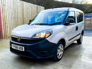 2019 Fiat Doblo 3 SEAT Wheelchair Accessible Disabled Access Vehicle Wav in Grey — image 4