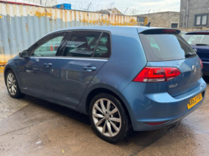 2013 Volkswagen Golf 1.4 Tsi Bluemotion Tech Act Gt DSG Euro 6 (s/s) 5dr in Blue — image 3