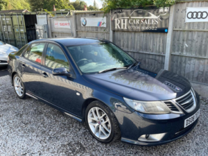 2008 Saab 9-3 1.9 Tid Vector Sport Auto Euro 4 4dr in Blue — image 2