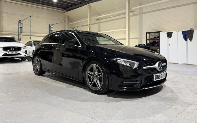 2018 Mercedes-Benz A Class 1.3 A200 Amg Line (premium) 7g-Dct Euro 6 (s/s) 5dr in Black — image 1