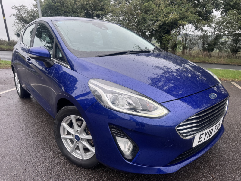 2018 Ford Fiesta 1.0 T Ecoboost Zetec in Blue — image 1