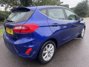 2018 Ford Fiesta 1.0 T Ecoboost Zetec in Blue — image 3