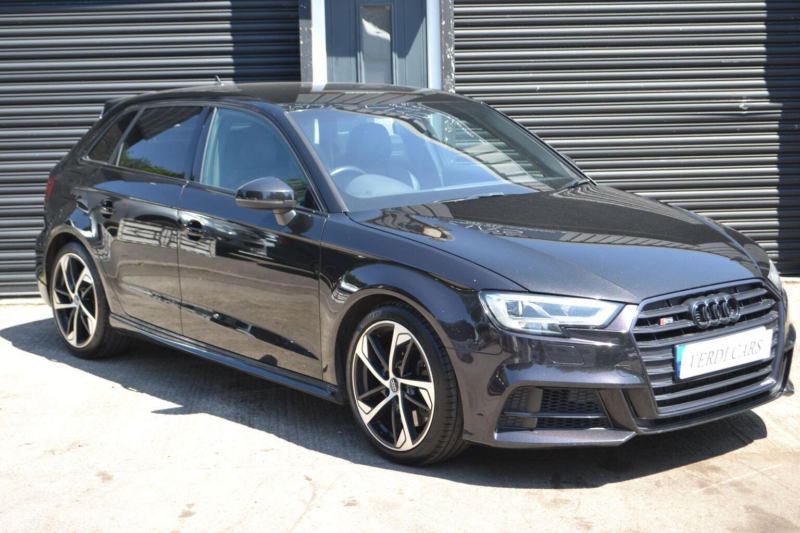 2020 Audi S3 2.0 Tfsi Black Edition Sportback S Tronic Quattro Euro 6 (s/s) 5dr in Black — image 1