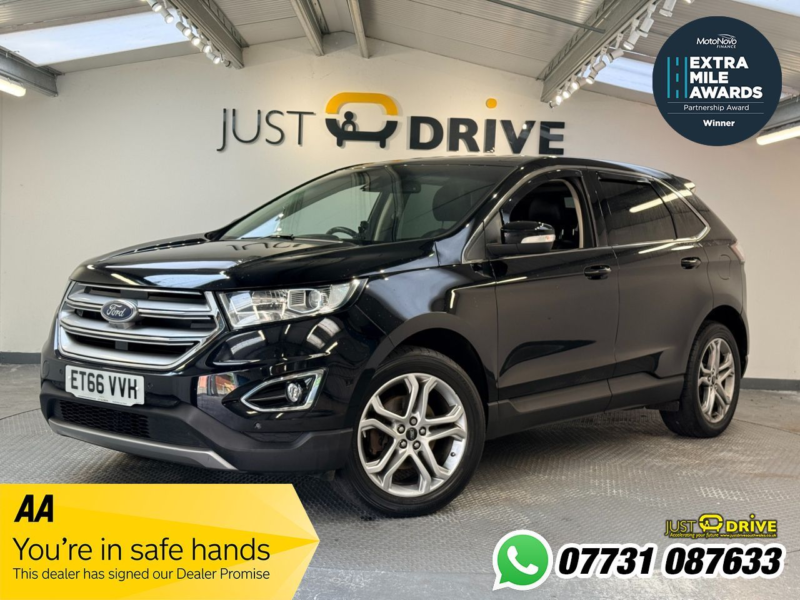 2017 Ford Edge 2.0 Tdci Titanium SUV 5dr Diesel Manual AWD Euro 6 (s/s) (180 Ps) in Black — image 1