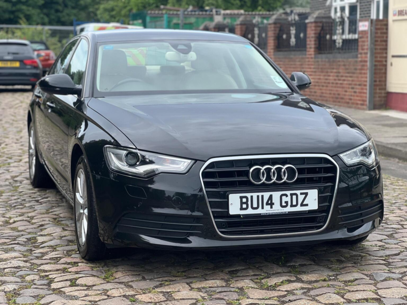 2014 Audi A6 Saloon 3.0 Tdi V6 Se Multitronic Euro 5 (s/s) 4dr in Black — image 1