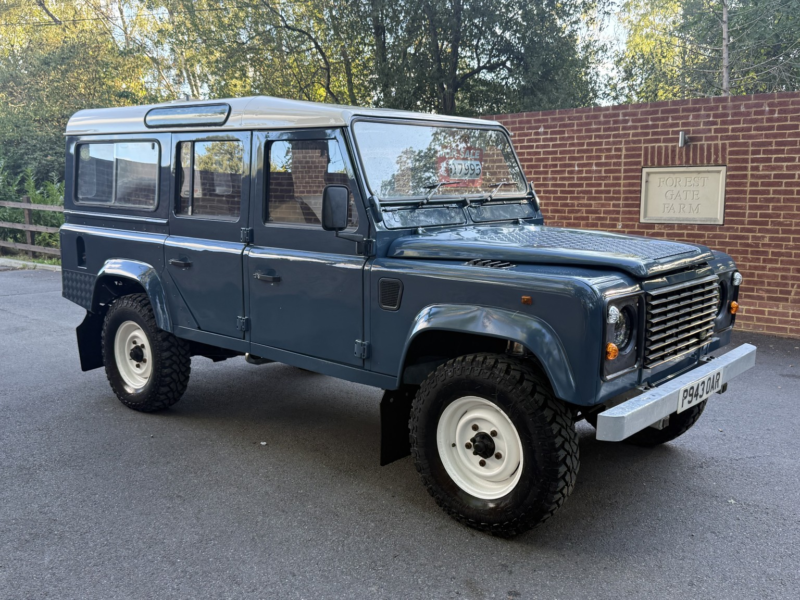 1997 Land Rover Defender 110 300tdi Full Rebuild On New Galvanised Chassis in Blue — image 1