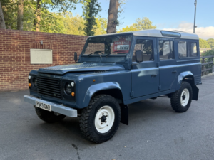 1997 Land Rover Defender 110 300tdi Full Rebuild On New Galvanised Chassis in Blue — image 3