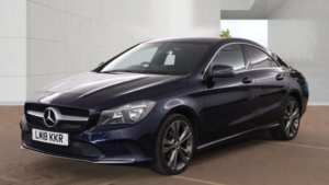 2018 Mercedes-Benz Cla 1.6 Cla180 Sport Coupe 4dr Petrol Manual Euro 6 (s/s) (122 Ps) in Blue — image 2