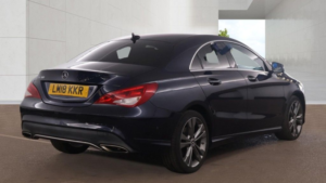 2018 Mercedes-Benz Cla 1.6 Cla180 Sport Coupe 4dr Petrol Manual Euro 6 (s/s) (122 Ps) in Blue — image 4