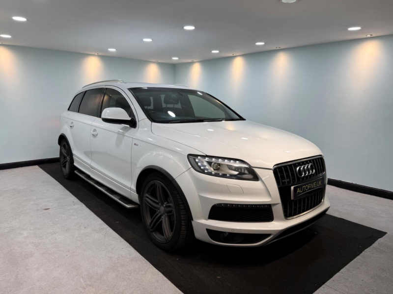 2014 Audi Q7 3.0 Tdi V6 S Line Plus Tiptronic Quattro Euro 5 (s/s) 5dr in White — image 1