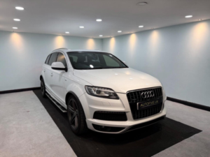 2014 Audi Q7 3.0 Tdi V6 S Line Plus Tiptronic Quattro Euro 5 (s/s) 5dr in White — image 5