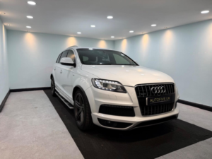 2014 Audi Q7 3.0 Tdi V6 S Line Plus Tiptronic Quattro Euro 5 (s/s) 5dr in White — image 6