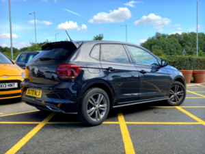 2020 Volkswagen Polo 1.0 Tsi R-Line 5-Door - Fsh - 16inch Alloys, P. Sensors, Apple Carplay - 66k - Deep Black in Black — image 2