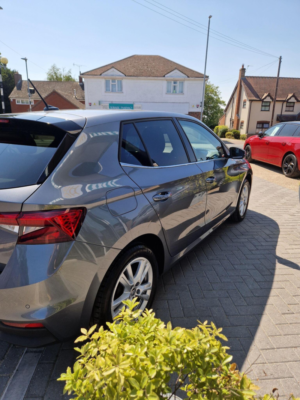 2024 Skoda Fabia 1.0 Tsi Se L DSG Euro 6 (s/s) 5dr in Grey — image 4