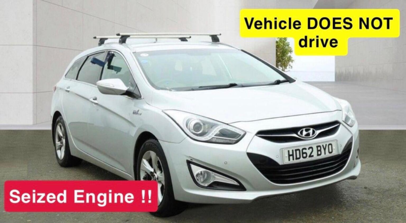 2012 Hyundai I40 1.7 Crdi Blue Drive Style Euro 5 (s/s) 5dr in Silver — image 1