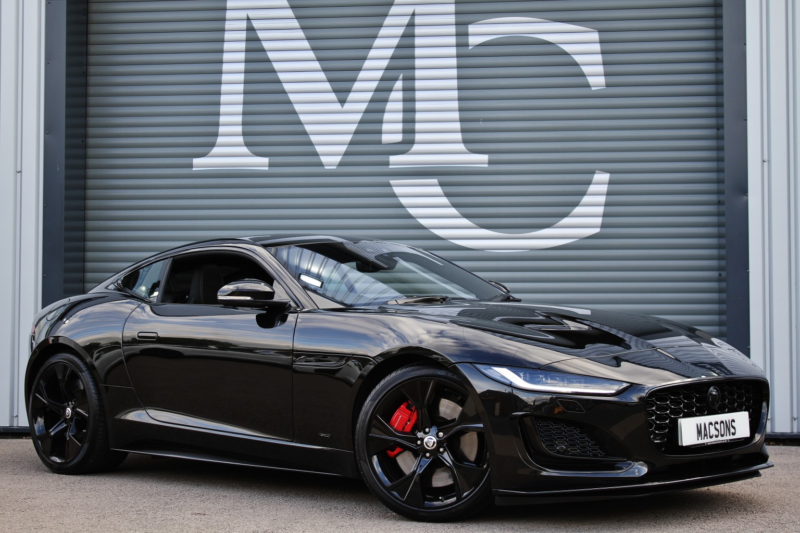 2024 Jaguar F-Type 5.0 V8 75 P450 AWD in Black — image 1