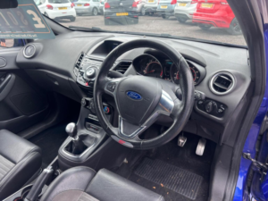 2016 Ford Fiesta 1.6t Ecoboost St-2 Euro 6 3dr in Blue — image 3