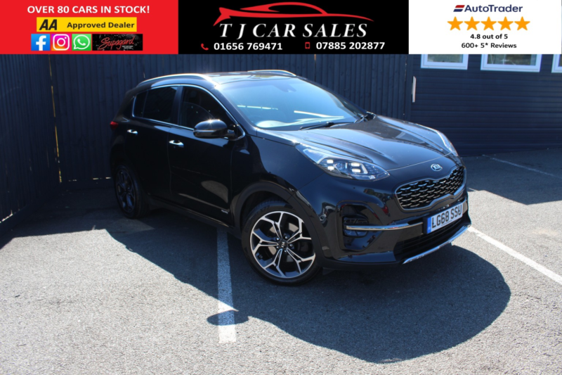 2018 Kia Sportage 1.6 Crdi Gt-Line in Black — image 1