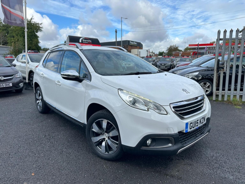 2015 Peugeot 2008 1.6 E-Hdi Allure Euro 5 (s/s) 5dr in White — image 1