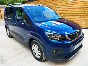 2019 Peugeot Rifter 3 SEAT Auto Wheelchair Accessible Disabled Access Vehicle Wav in Blue — image 3