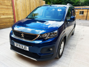 2019 Peugeot Rifter 3 SEAT Auto Wheelchair Accessible Disabled Access Vehicle Wav in Blue — image 5