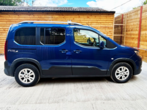 2019 Peugeot Rifter 3 SEAT Auto Wheelchair Accessible Disabled Access Vehicle Wav in Blue — image 6