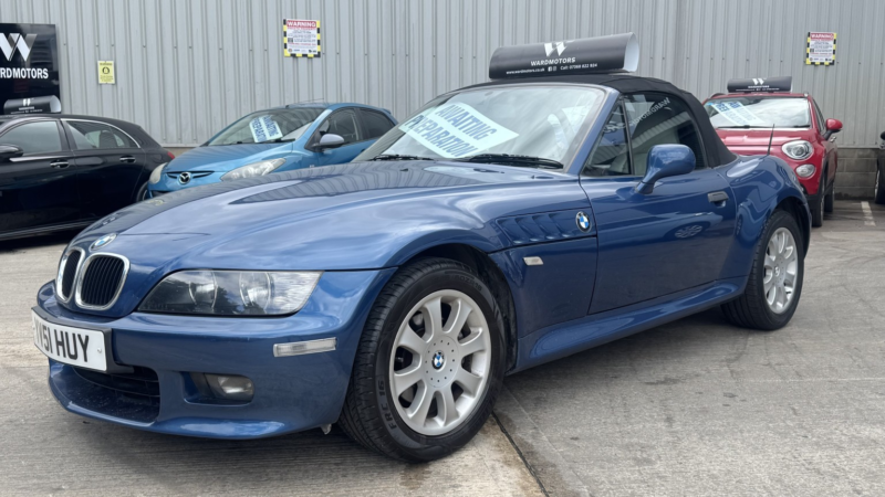 2001 BMW Z3 2.2 E36 Z3 2.2i Roadster Convertible Automatic Blue 2dr Rare Auto+stunning+leather in Blue — image 1
