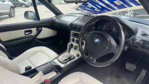 2001 BMW Z3 2.2 E36 Z3 2.2i Roadster Convertible Automatic Blue 2dr Rare Auto+stunning+leather in Blue — image 5