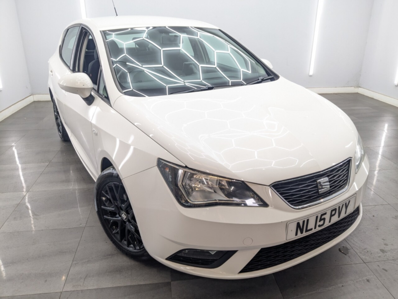 2015 SEAT Ibiza 1.4 Toca Hatchback 5dr Petrol Manual Euro 5 (85 Ps) in White — image 1