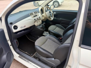 2012 Fiat 500c 1.2 Lounge Euro 5 2dr in White — image 5