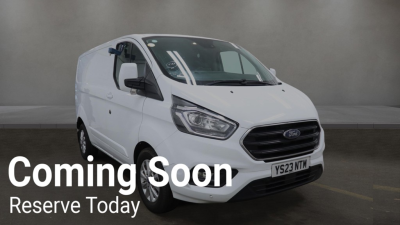 2023 Ford Transit Custom 2.0 Transit Custom Limited Van 280 L1 2.0l Ecoblue 130ps Fwd 6 Speed Automatic in White — image 1