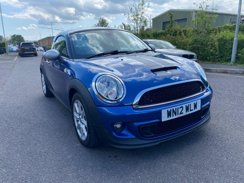 2012 MINI Coupe 1.6 Cooper S Euro 5 (s/s) 2dr in Blue — image 1