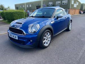 2012 MINI Coupe 1.6 Cooper S Euro 5 (s/s) 2dr in Blue — image 6