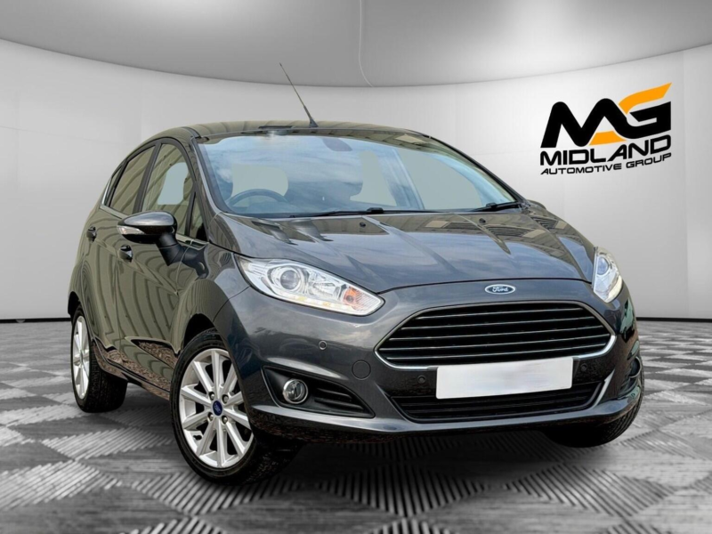 2017 Ford Fiesta 1.0t Ecoboost Titanium Euro 6 (s/s) 5dr in Grey — image 1