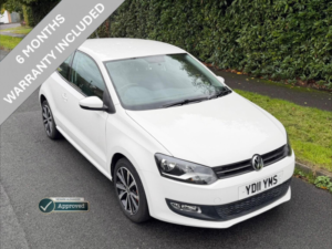2011 Volkswagen Polo 1.2 Se Euro 5 3dr in White — image 6