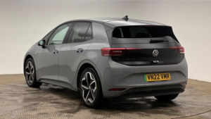 2022 Volkswagen Id.3 Pro S 77kwh Tour Hatchback 5dr Electric Auto (204 Ps) in Grey — image 3