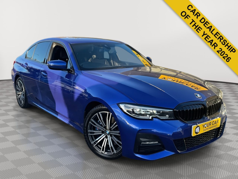 2019 BMW 3 Series 2.0 330i M Sport Saloon 4dr Petrol Auto Euro 6 (s/s) (258 Ps) in Blue — image 1