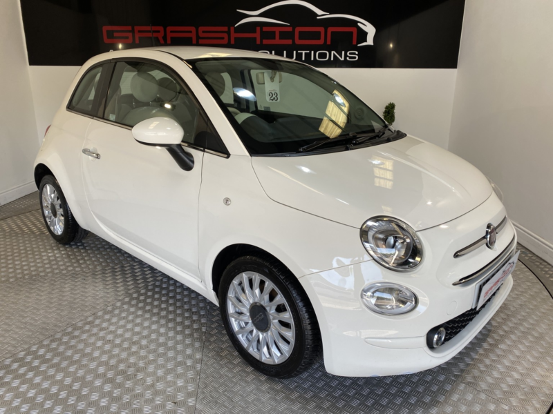 2019 Fiat 500 1.2 1.2 69hp Lounge in White — image 1