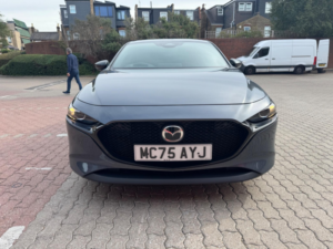 2026 Mazda Mazda3 2.5 E-Skyactiv-G Mhev Homura Auto Euro 6 (s/s) 5dr in Grey — image 3