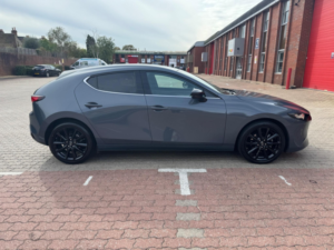 2026 Mazda Mazda3 2.5 E-Skyactiv-G Mhev Homura Auto Euro 6 (s/s) 5dr in Grey — image 5