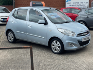 2012 Hyundai I10 1.2 Active Hatchback 5dr Petrol Manual Euro 5 (85 Bhp) in Silver — image 3