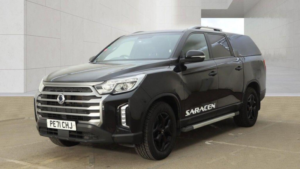 2021 Ssangyong Musso 2.2d Saracen Auto 4WD Euro 6 4dr in Black — image 2