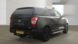 2021 Ssangyong Musso 2.2d Saracen Auto 4WD Euro 6 4dr in Black — image 4