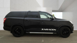 2021 Ssangyong Musso 2.2d Saracen Auto 4WD Euro 6 4dr in Black — image 5