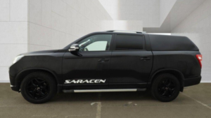 2021 Ssangyong Musso 2.2d Saracen Auto 4WD Euro 6 4dr in Black — image 6